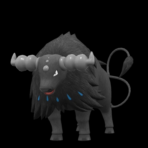Tauros Paldean Aqua Breed (tauros) game sprite