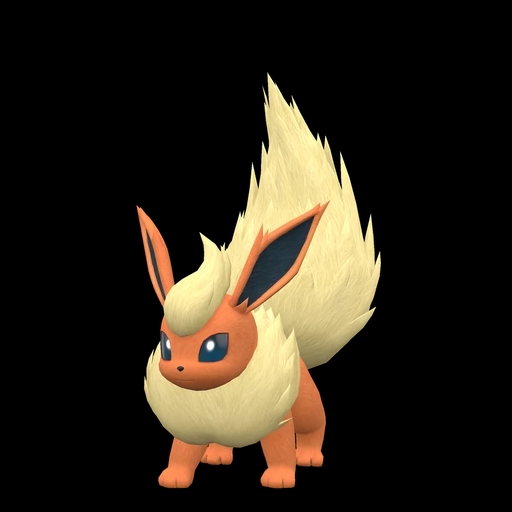 Flareon (flareon) game sprite