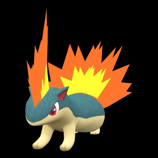 Quilava (quilava) game sprite