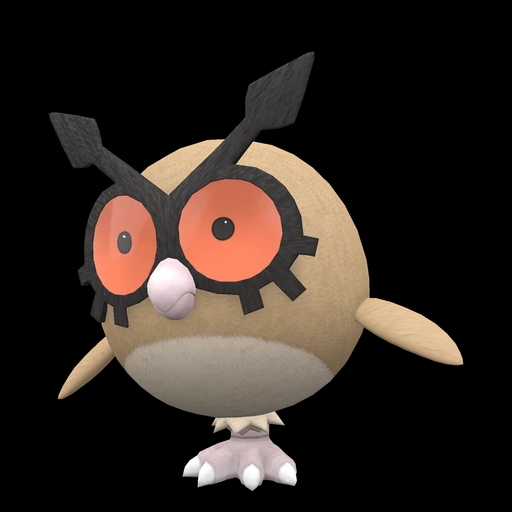 Hoothoot (hoothoot) game sprite