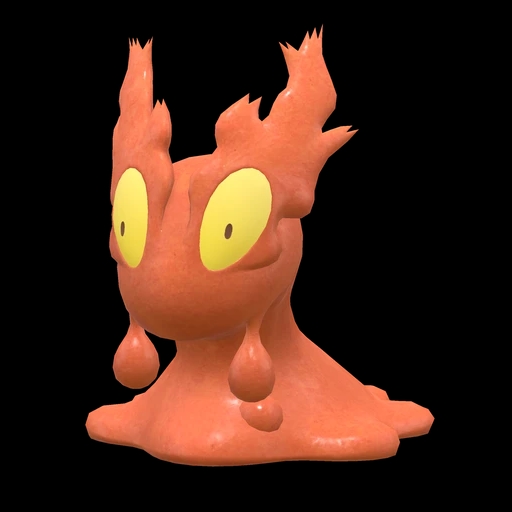 Slugma (slugma) game sprite
