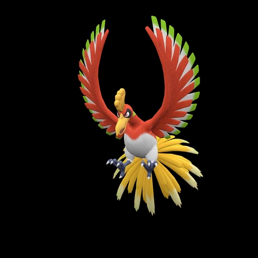 Ho-Oh (ho-oh) game sprite