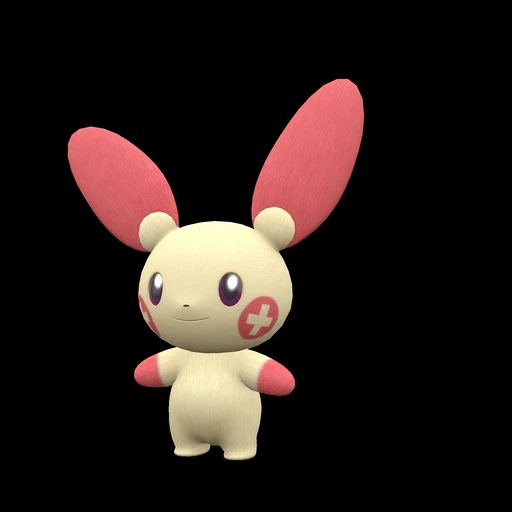 Plusle (plusle) game sprite