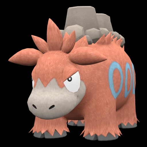 Camerupt (camerupt) game sprite