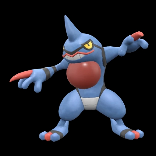 Toxicroak (toxicroak) game sprite