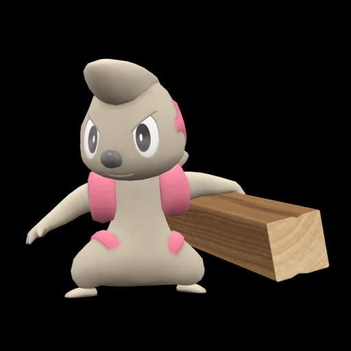Timburr (timburr) game sprite