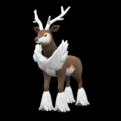 Sawsbuck Winter Form (sawsbuck) game sprite