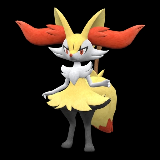 Braixen (braixen) game sprite