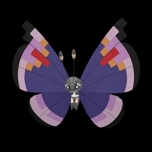 Vivillon Elegant (vivillon) game sprite