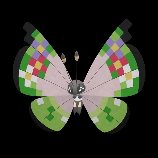 Vivillon Fancy (vivillon) game sprite