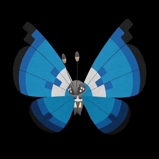 Vivillon Marine (vivillon) game sprite