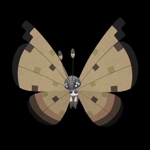 Vivillon Sandstorm (vivillon) game sprite