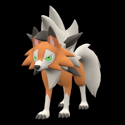 Lycanroc Dusk Form (lycanroc) game sprite