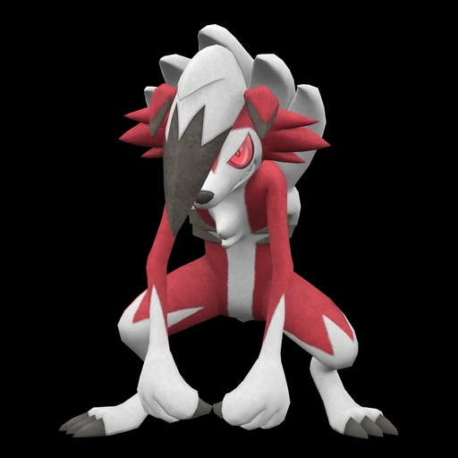 Lycanroc Midnight Form (lycanroc) game sprite