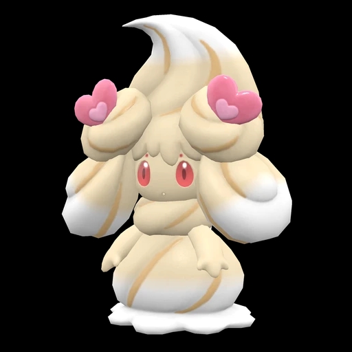 Alcremie Caramel Swirl Love (alcremie) game sprite