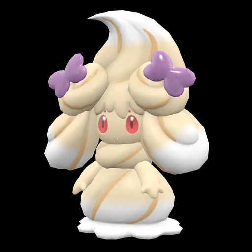 Alcremie Caramel Swirl Ribbon (alcremie) game sprite