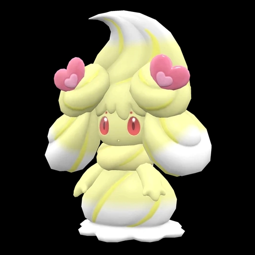 Alcremie Lemon Cream Love (alcremie) game sprite