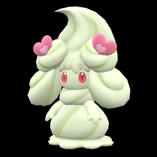 Alcremie Matcha Cream Love (alcremie) game sprite