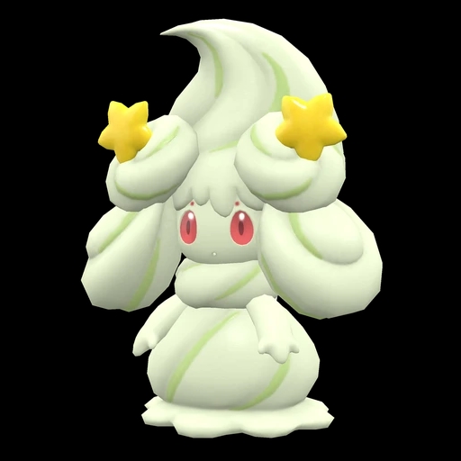 Alcremie Matcha Cream Star (alcremie) game sprite
