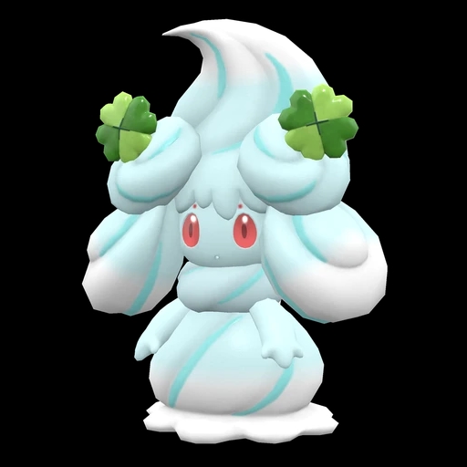 Alcremie Mint Cream Clover (alcremie) game sprite