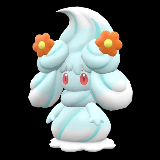 Alcremie Mint Cream Flower (alcremie) game sprite