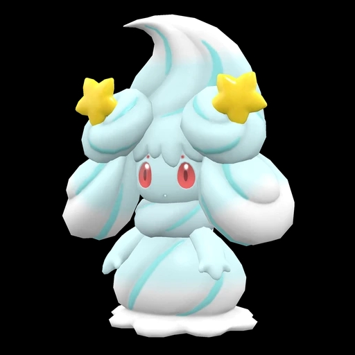 Alcremie Mint Cream Star (alcremie) game sprite