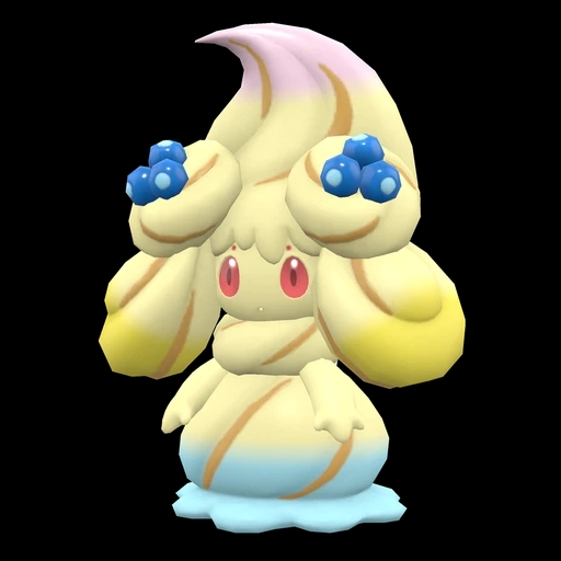 Alcremie Rainbow Swirl Berry (alcremie) game sprite