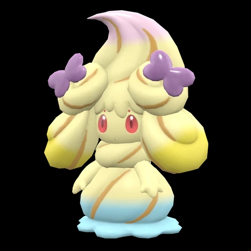 Alcremie Rainbow Swirl Ribbon (alcremie) game sprite