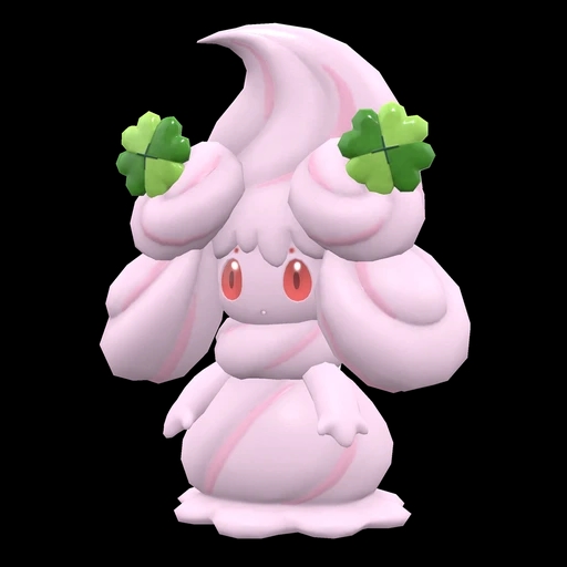 Alcremie Ruby Cream Clover (alcremie) game sprite