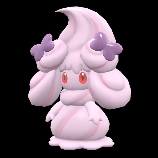 Alcremie Ruby Cream Ribbon (alcremie) game sprite