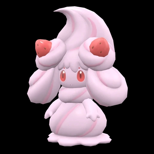 Alcremie Ruby Cream Strawberry (alcremie) game sprite