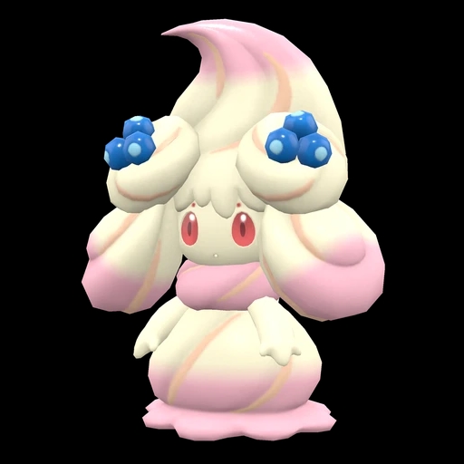 Alcremie Ruby Swirl Berry (alcremie) game sprite