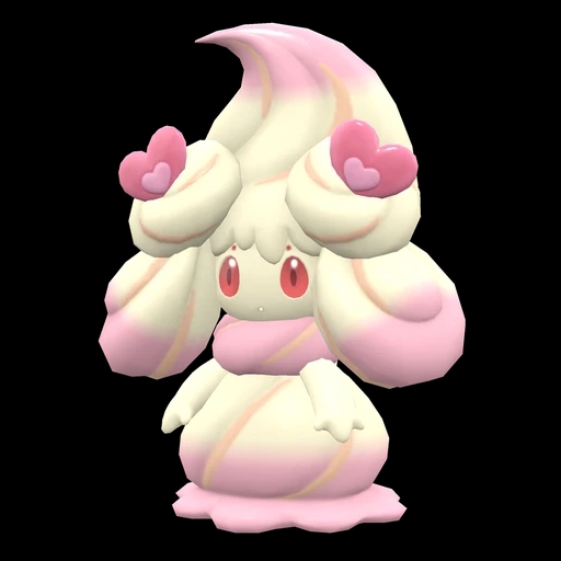 Alcremie Ruby Swirl Love (alcremie) game sprite