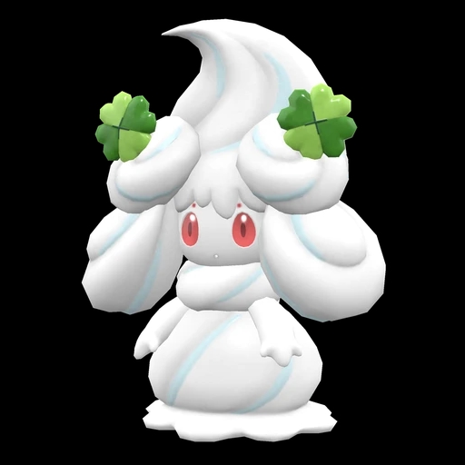 Alcremie Salted Cream Clover (alcremie) game sprite