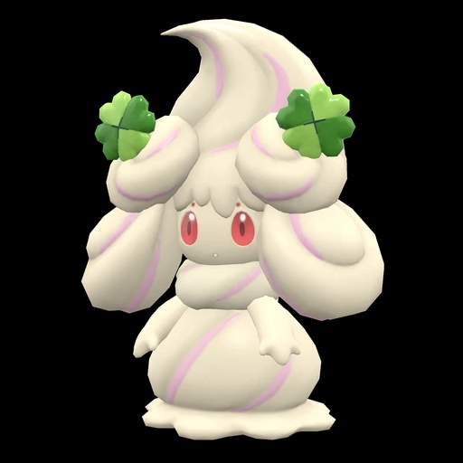 Alcremie Vanilla Cream Clover (alcremie) game sprite