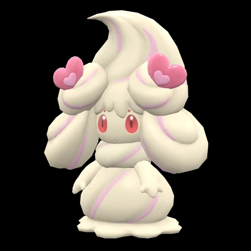 Alcremie Vanilla Cream Love (alcremie) game sprite