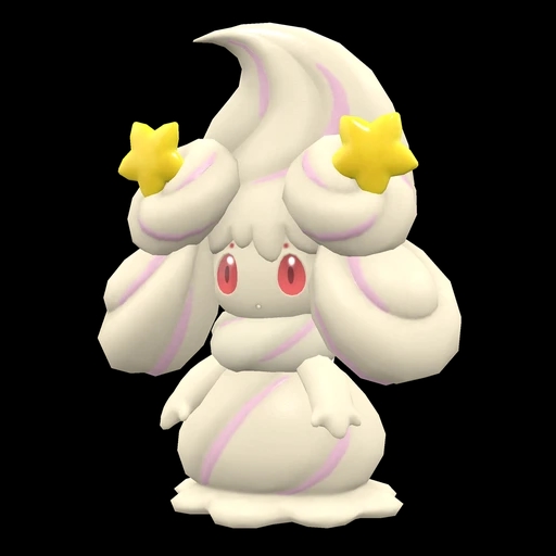 Alcremie Vanilla Cream Star (alcremie) game sprite