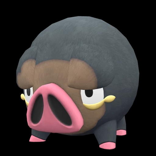 Lechonk (lechonk) game sprite