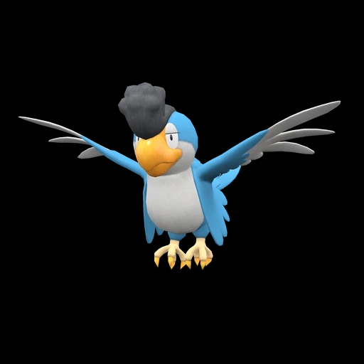 Squawkabilly Blue Plumage (squawkabilly) game sprite