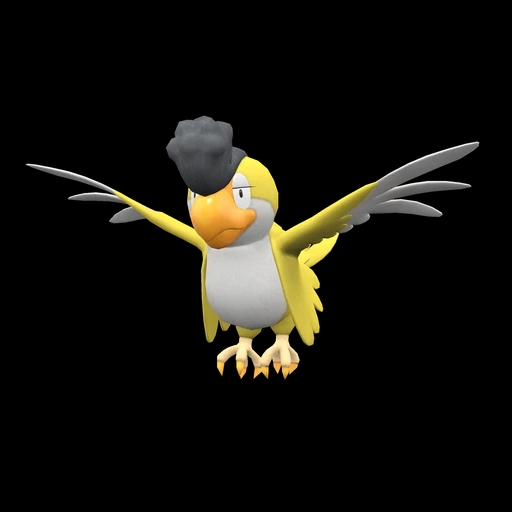Squawkabilly Yellow Plumage (squawkabilly) game sprite