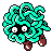 Tangela (tangela) game sprite