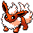 Flareon (flareon) game sprite
