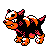 Houndour (houndour) game sprite