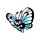 Butterfree (butterfree) game sprite