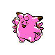 Clefable (clefable) game sprite