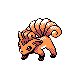 Vulpix (vulpix) game sprite