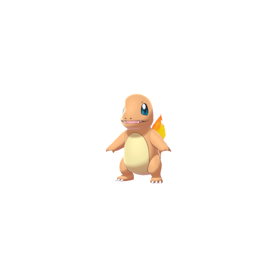 Charmander (charmander) game sprite