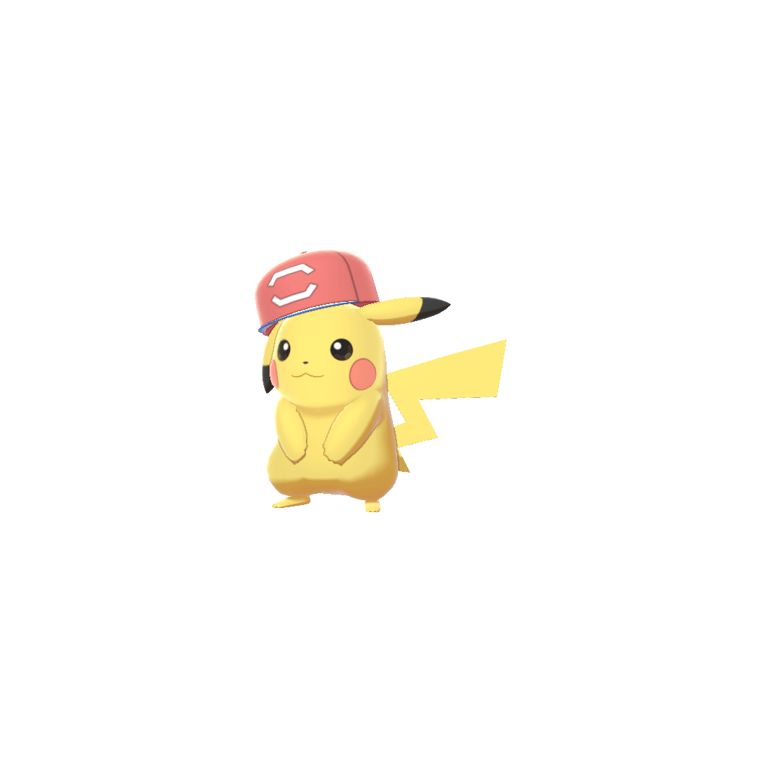 Pikachu Alola Cap (pikachu) game sprite