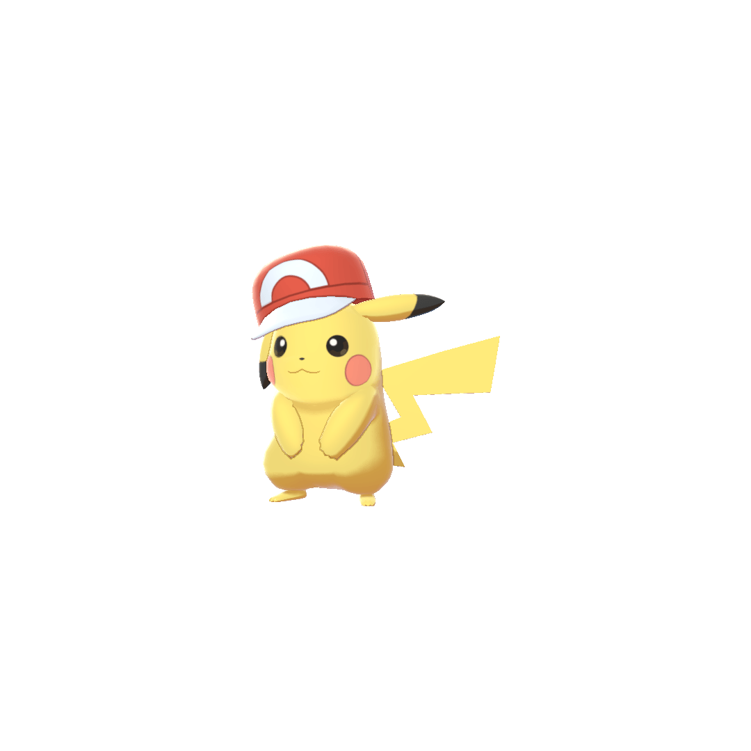 Pikachu Kalos Cap (pikachu) game sprite