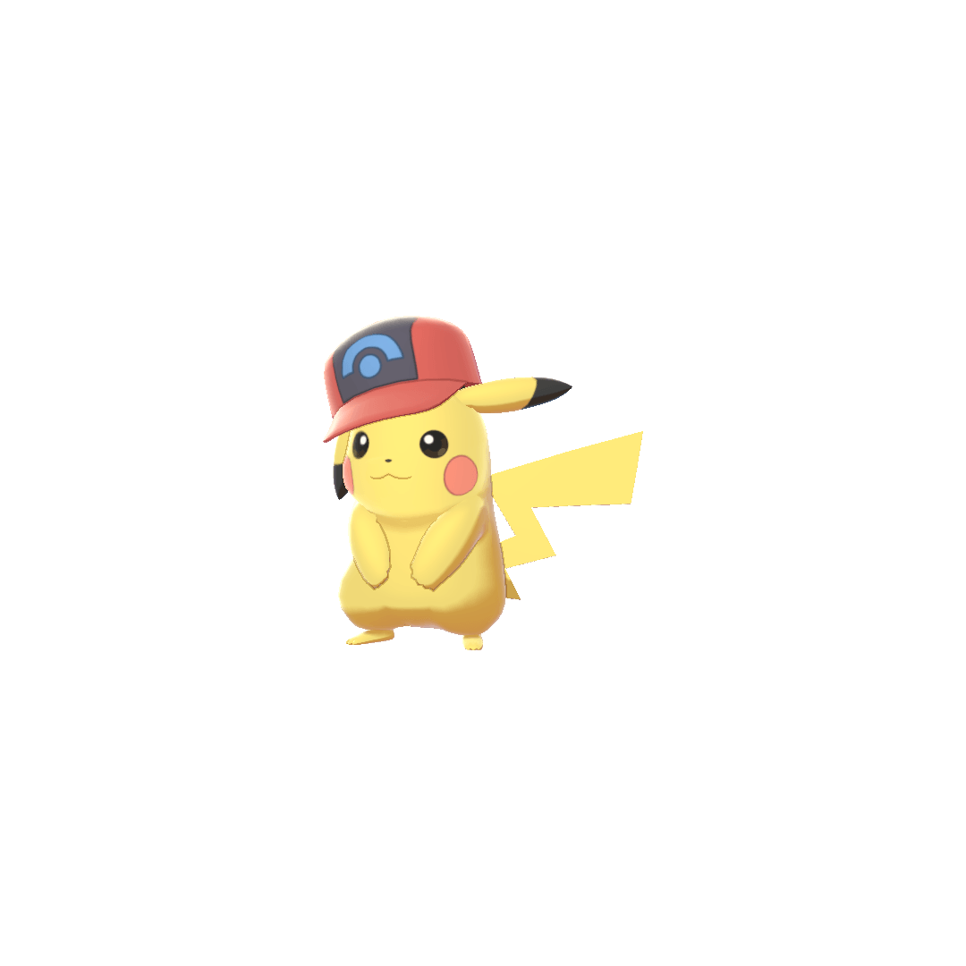 Pikachu Sinnoh Cap (pikachu) game sprite